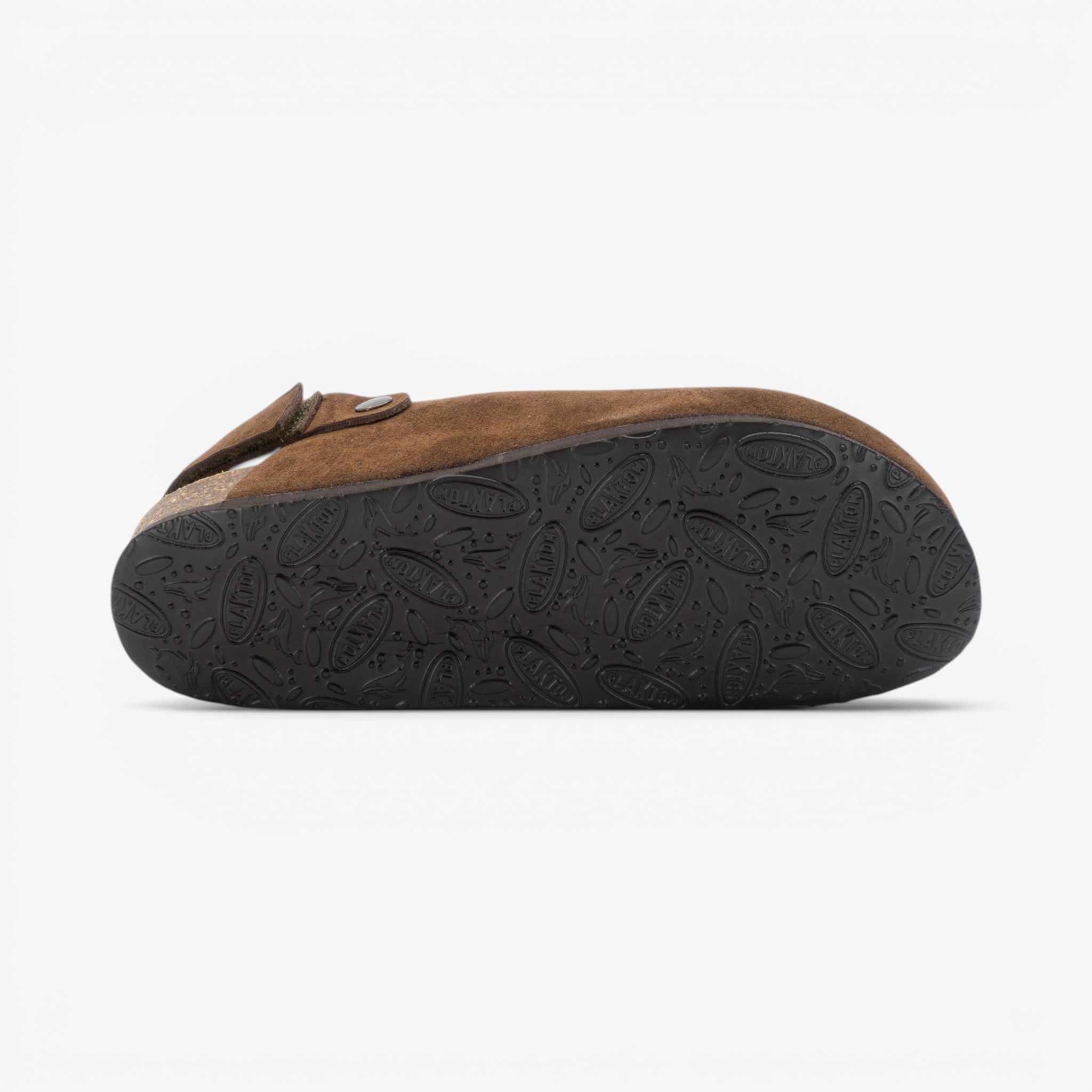 Oslo Mens Clog - Marron Serraje Top (recycled suede)