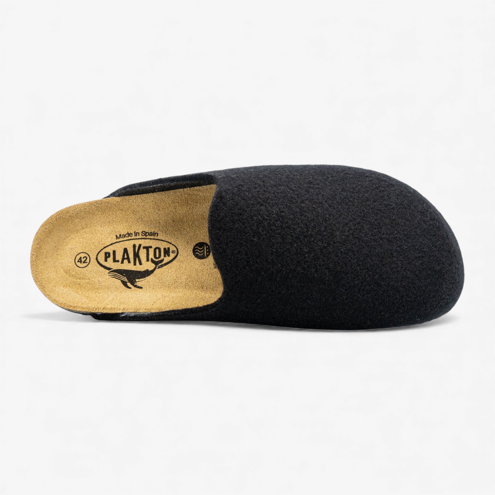 Konnor Mens Clog - Negro Fieltro (wool blend)
