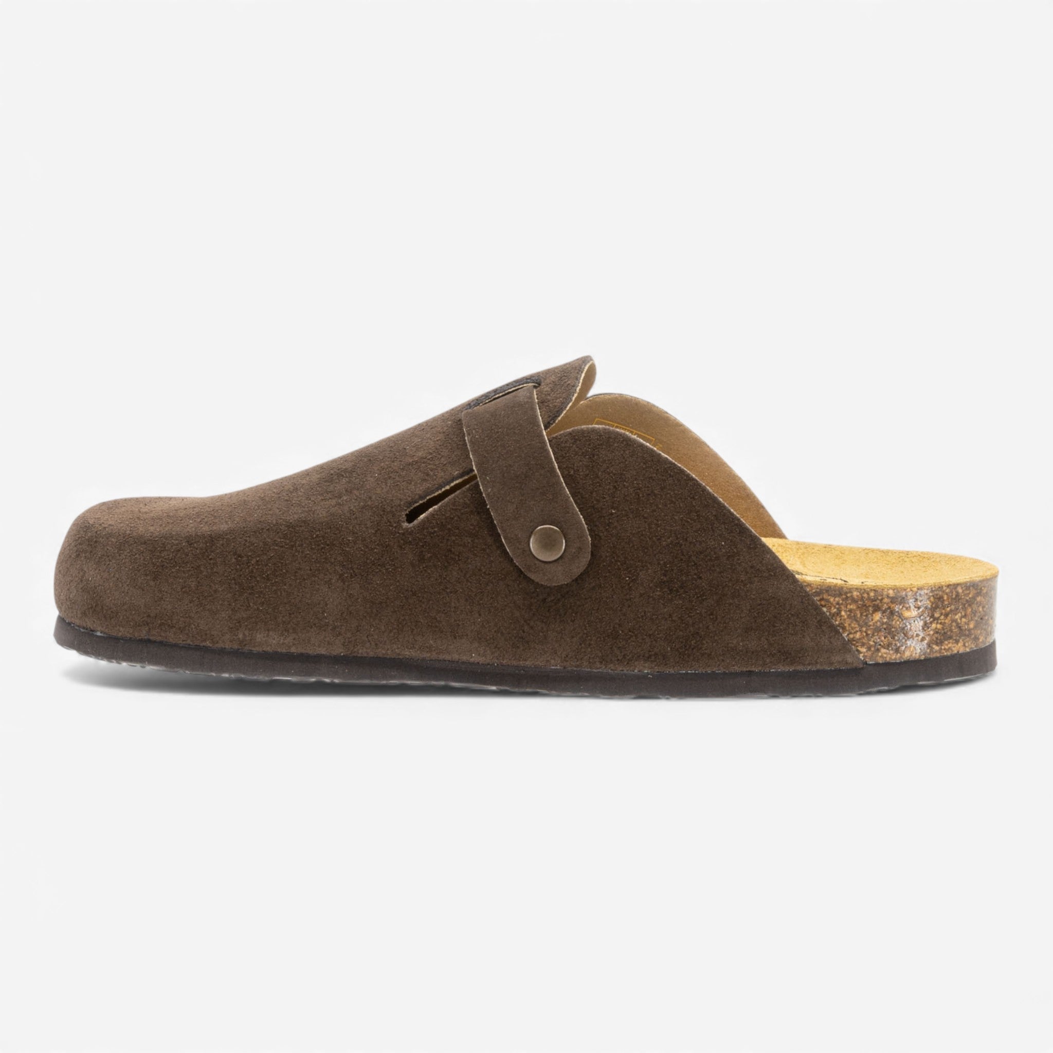 Blogg Womens Clog - Marron Afelpado (suede)
