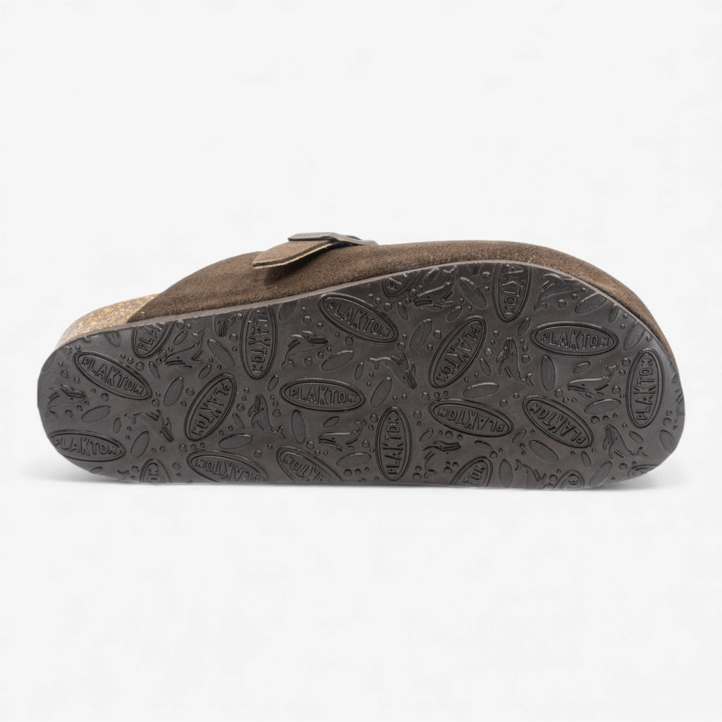Blogg Womens Clog - Marron Afelpado (suede)