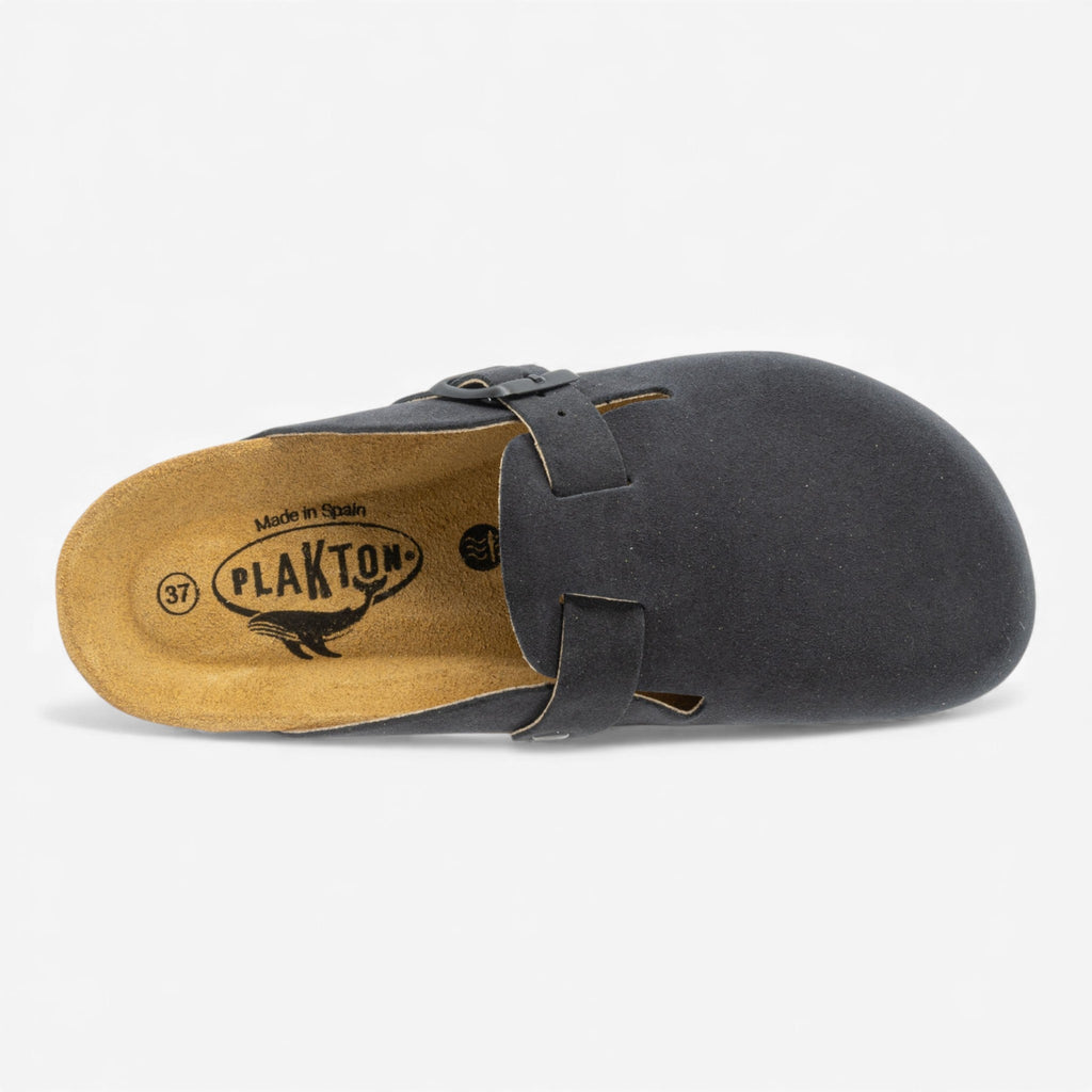 Blogg Womens Clog - Carbon Afelpado (suede)