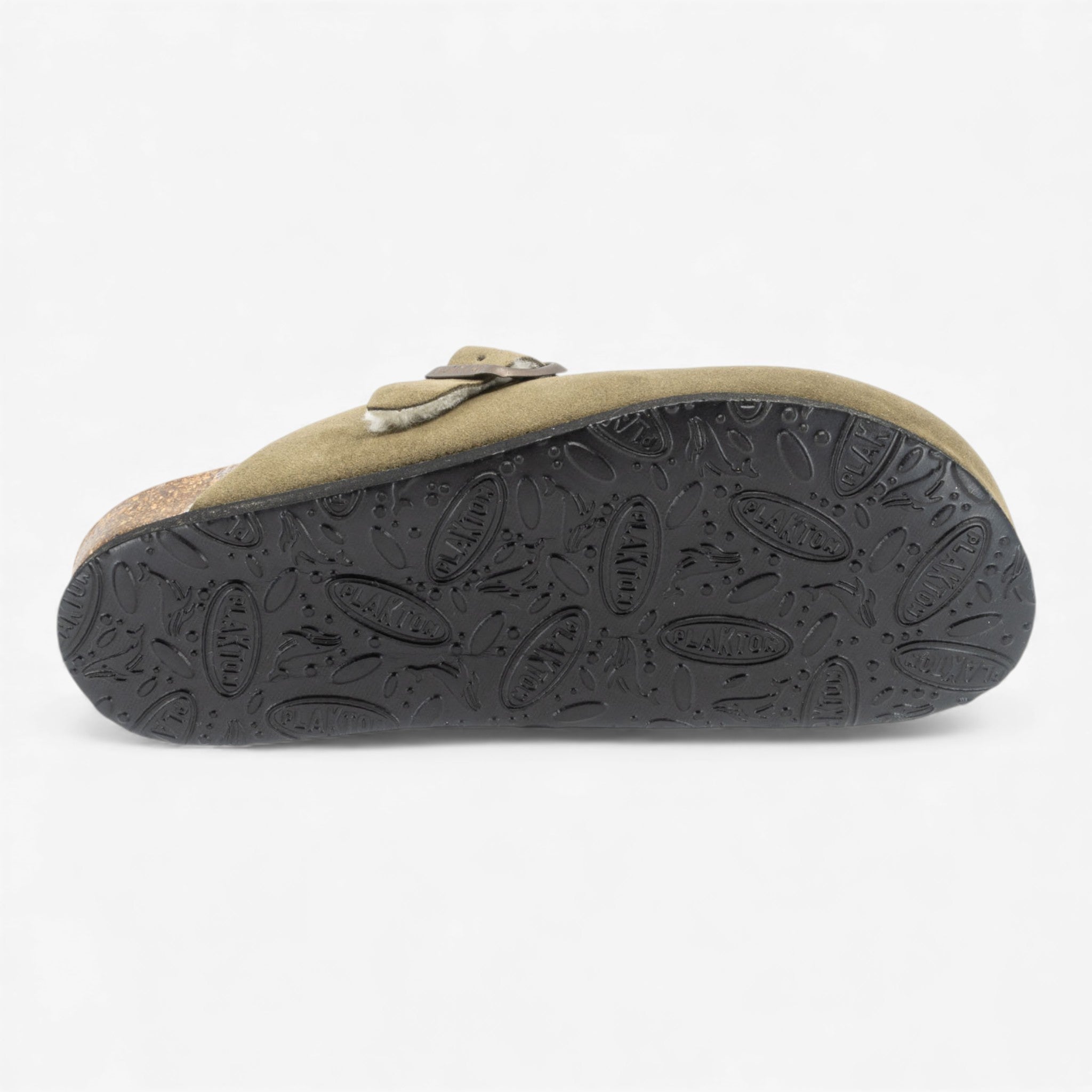 Blogg Lined Womens Clog - Light Khaki Afelpado (suede)