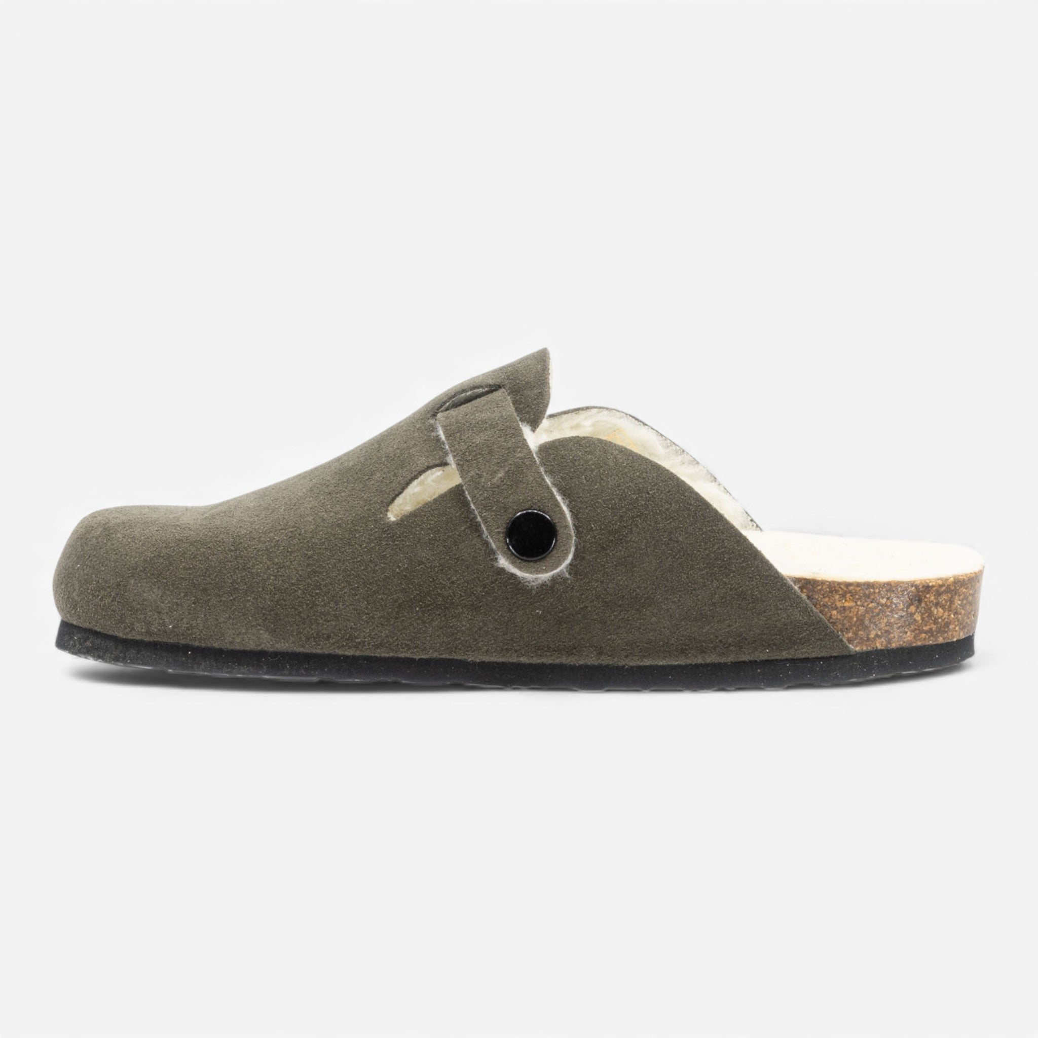 Blogg Lined Womens Clog - Castor Afelpado (suede)
