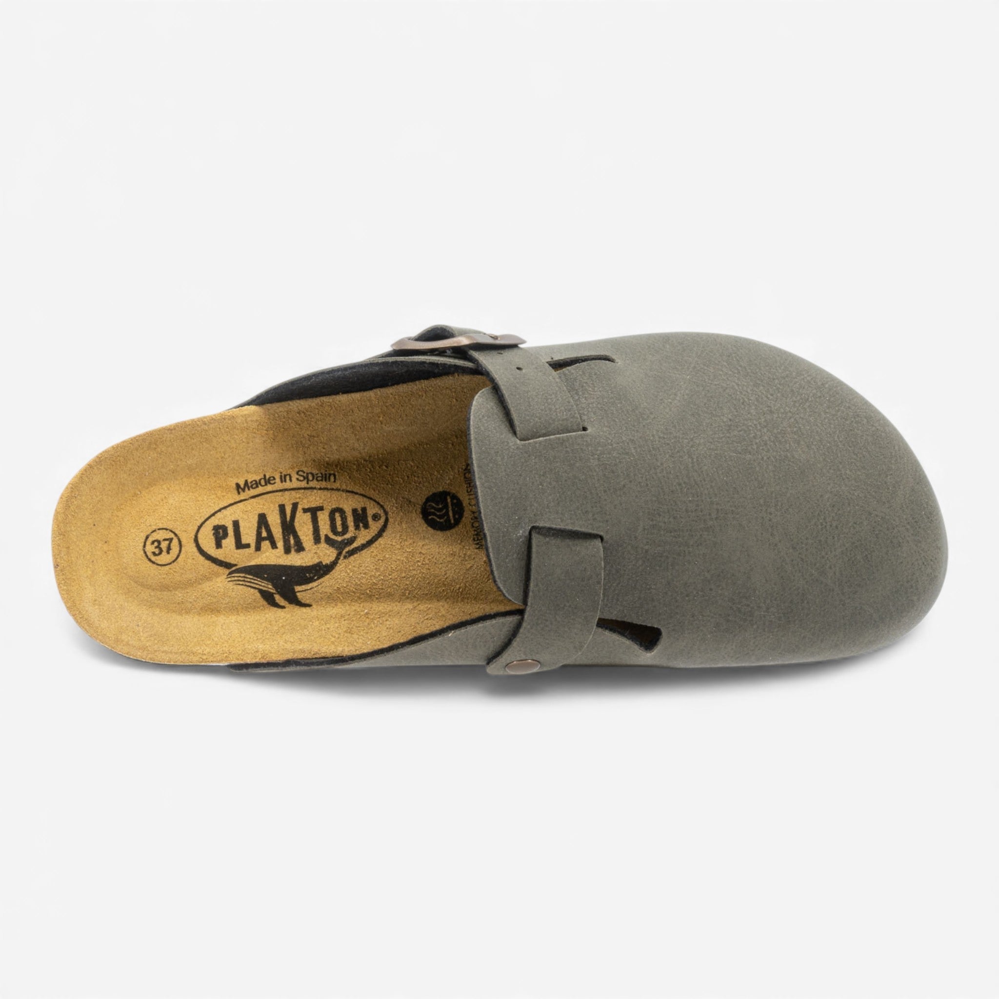 Blogg Womens Clog - Kaki Chicago (synthetic leather)