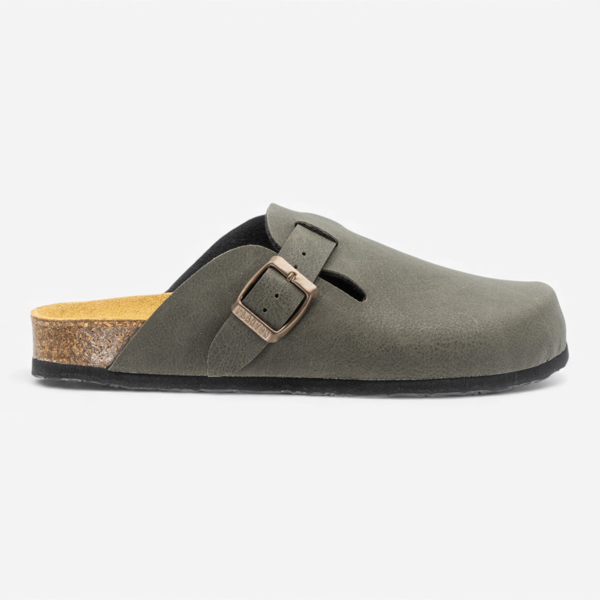 Blogg Womens Clog - Kaki Chicago (synthetic leather)