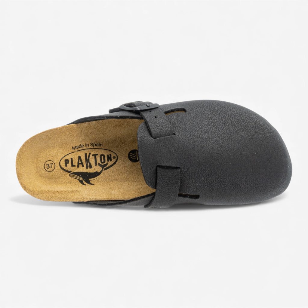 Blogg Womens Clog - Negro Chicago (synthetic leather)