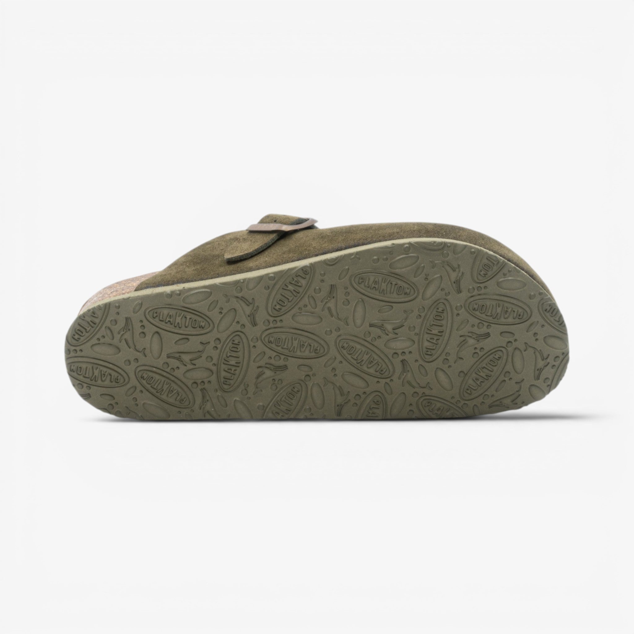 Blogg Womens Clog - Militar Serraje Top (recycled suede)