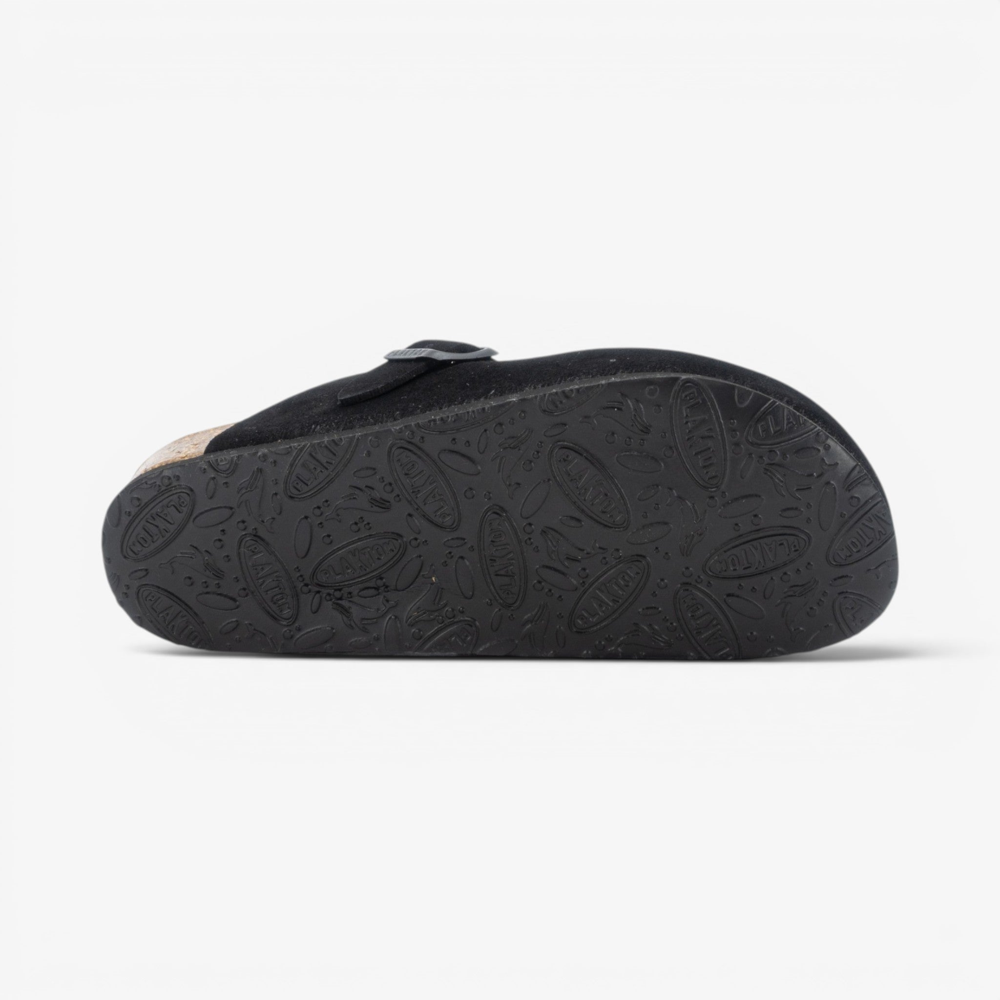 Blogg Womens Clog - Negro Serraje Top (recycled suede)
