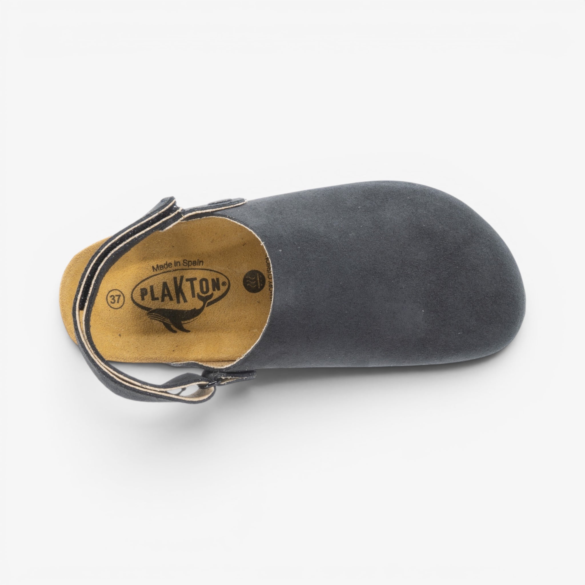 Oslo Mens Clog - Carbon Afelpado (suede)