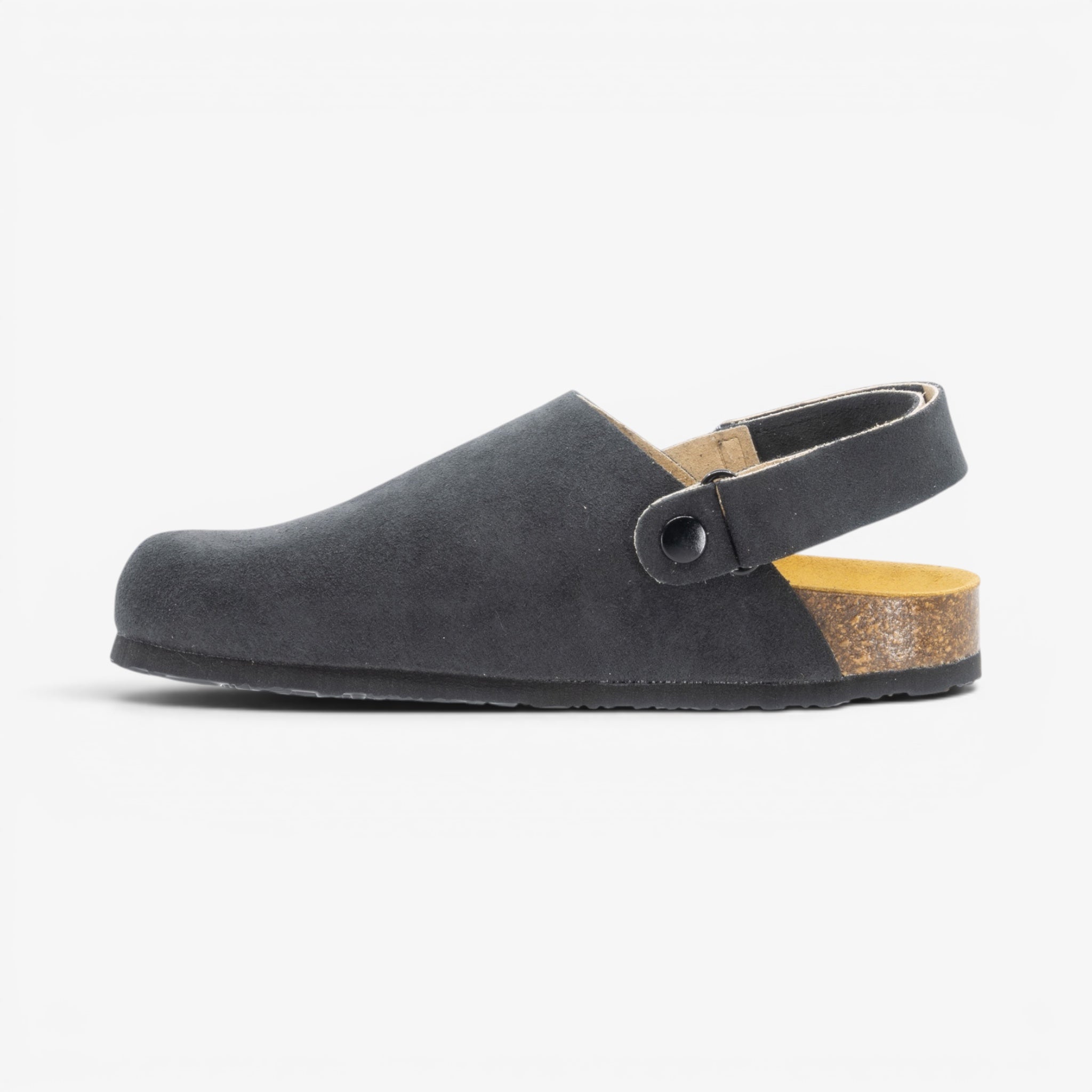 Oslo Mens Clog - Carbon Afelpado (suede)