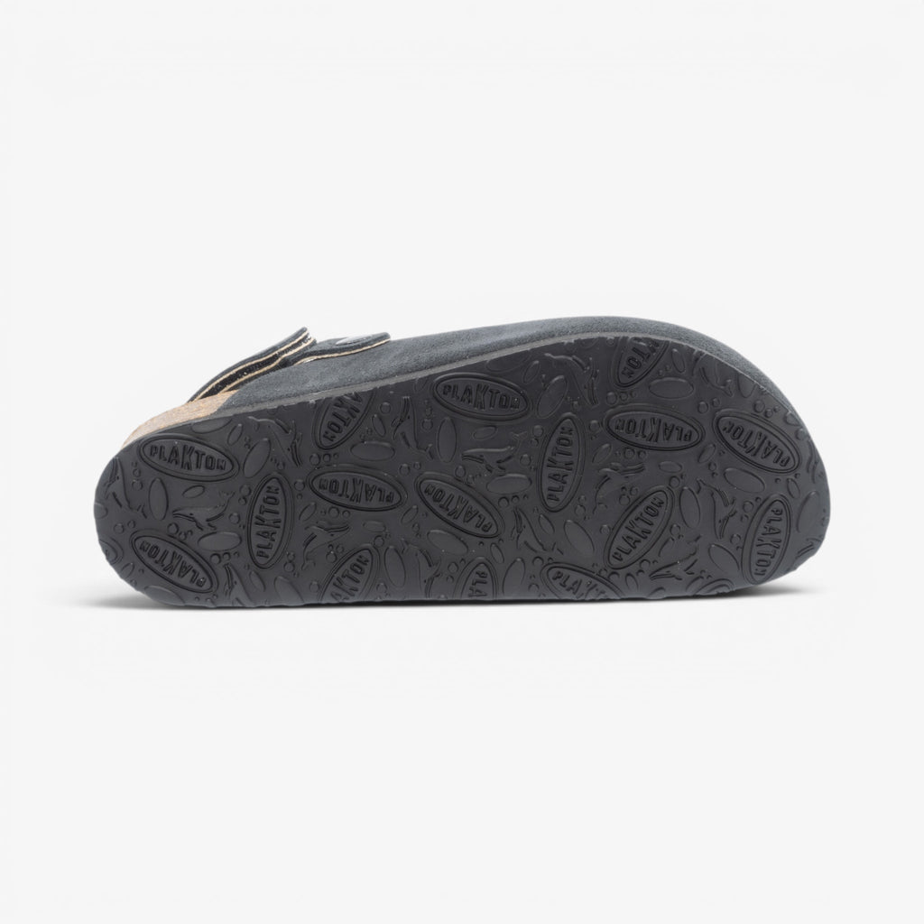 Oslo Mens Clog - Carbon Afelpado (suede)