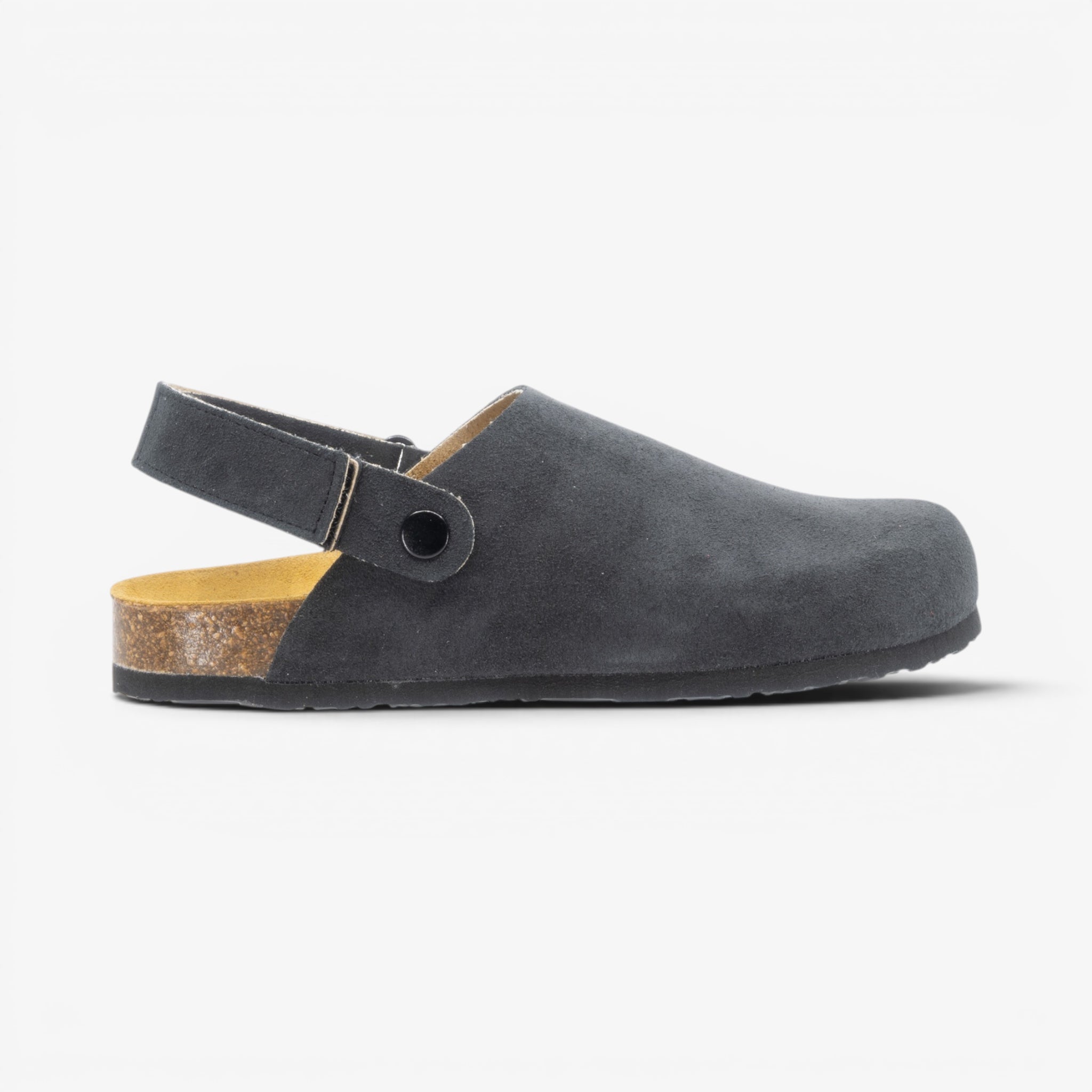 Oslo Mens Clog - Carbon Afelpado (suede)