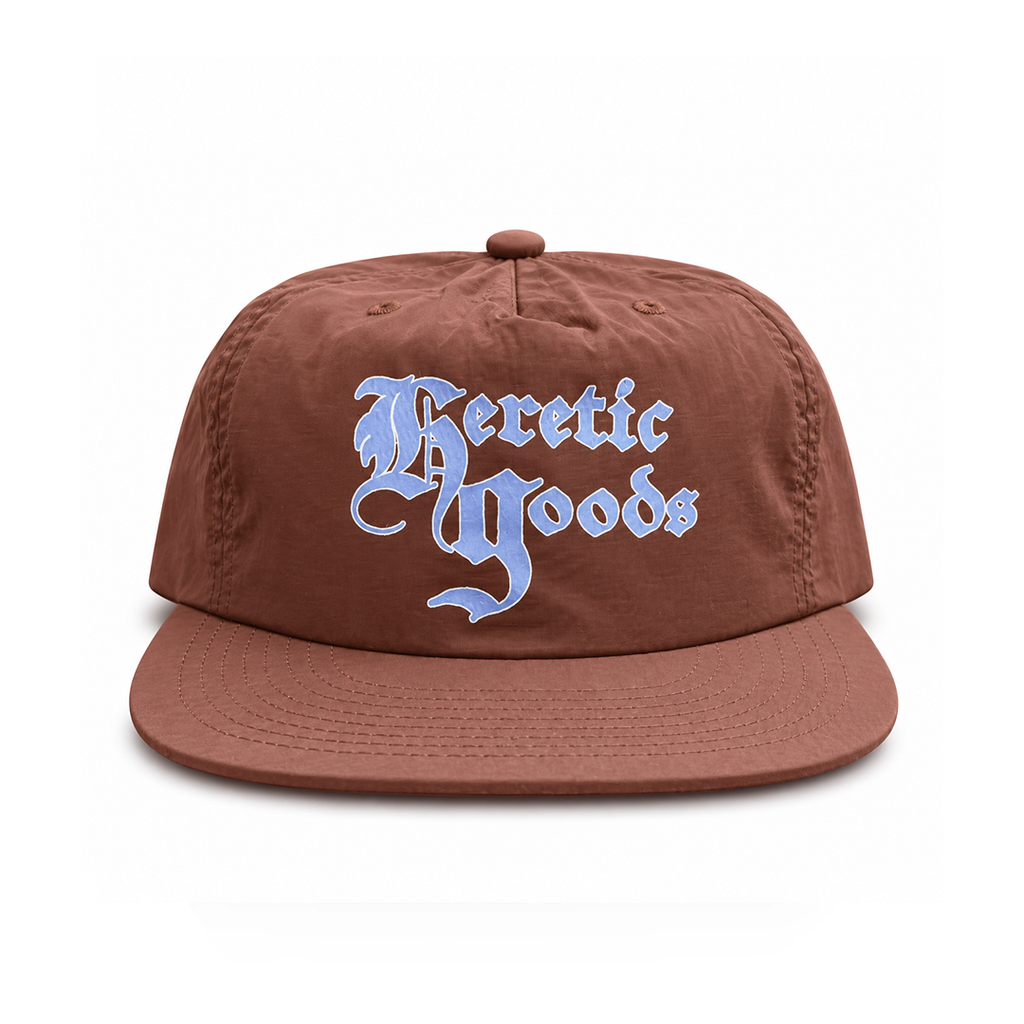 Monogram Cap - Brown/Sky