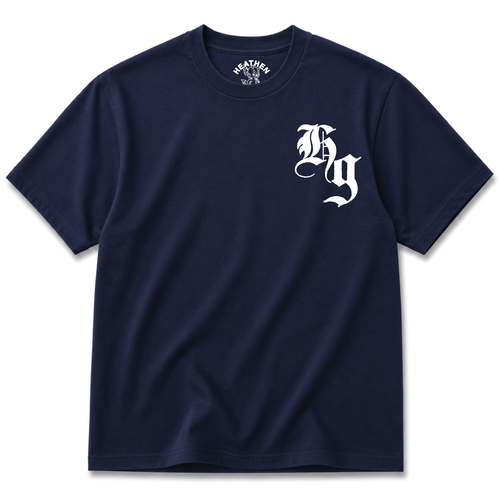 Monogram T Shirt - Navy