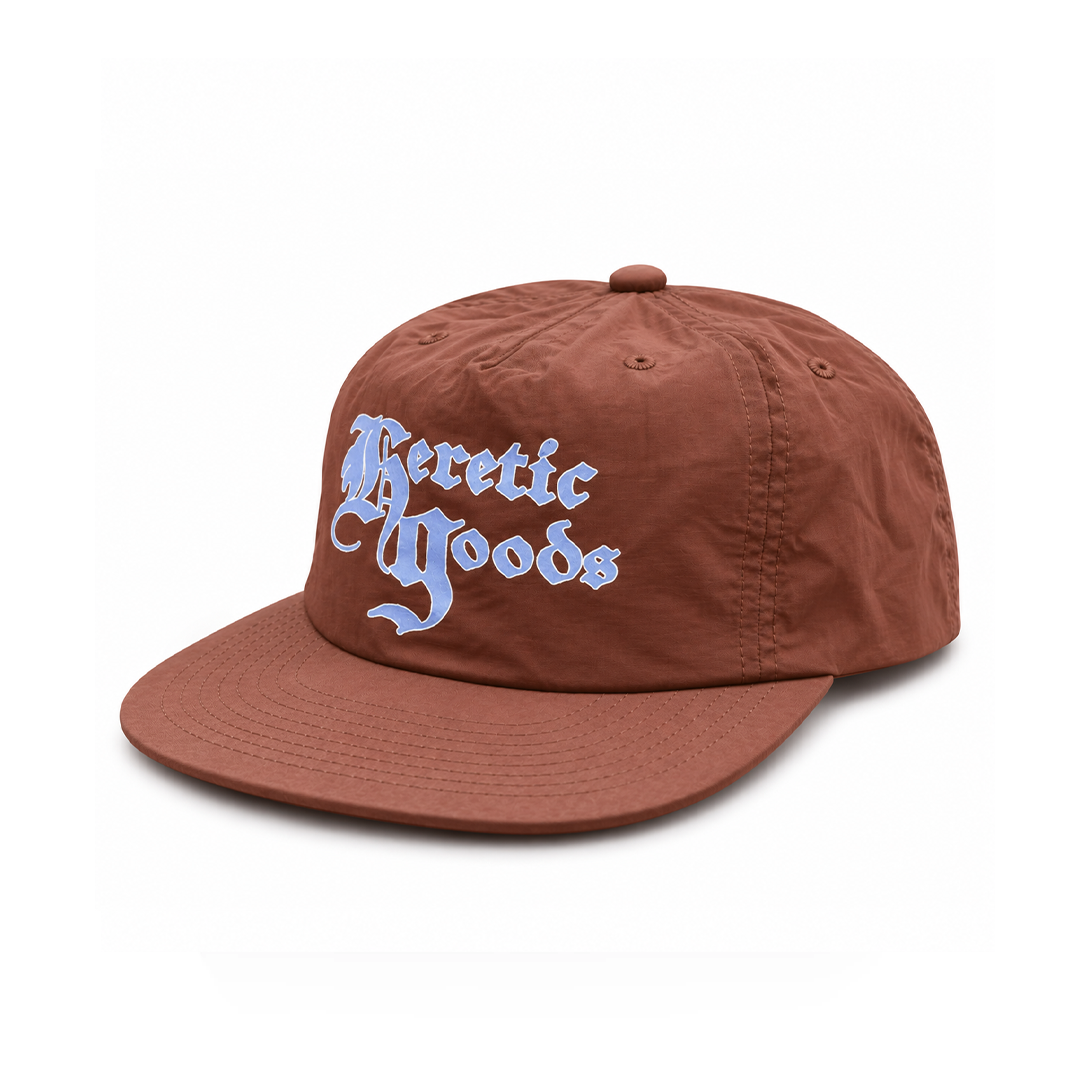 Monogram Cap - Brown/Sky