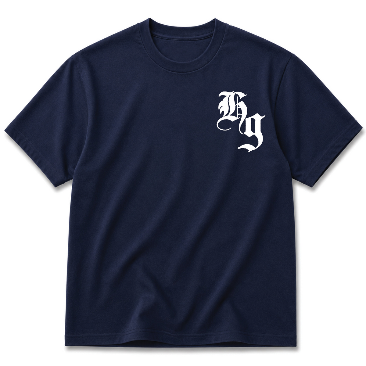 Monogram T Shirt - Navy