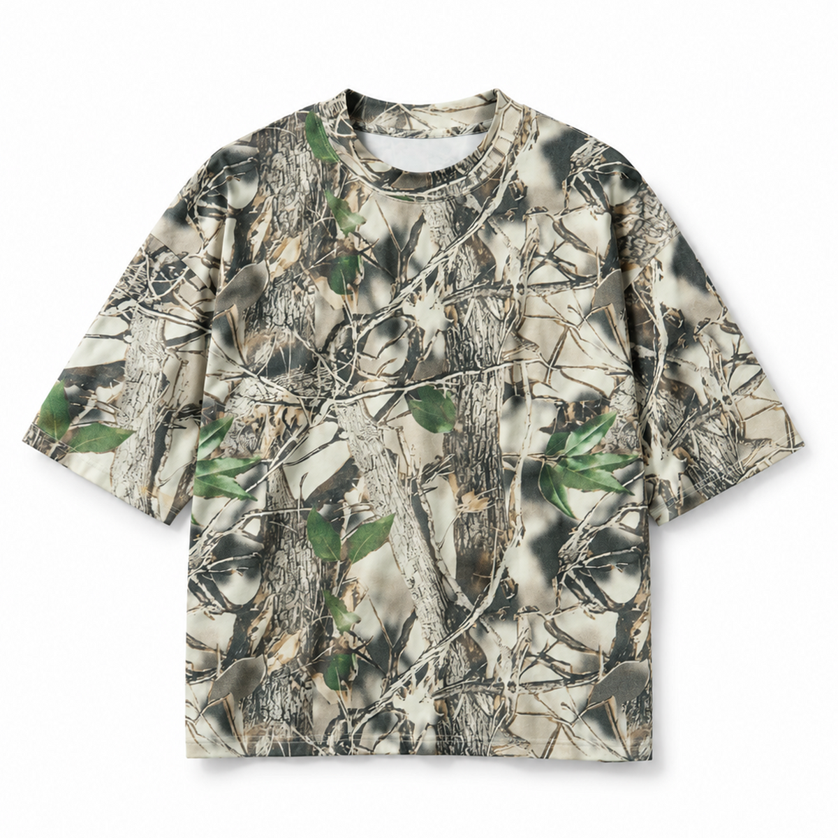 Real Tree Oversized T Shirt - Camo