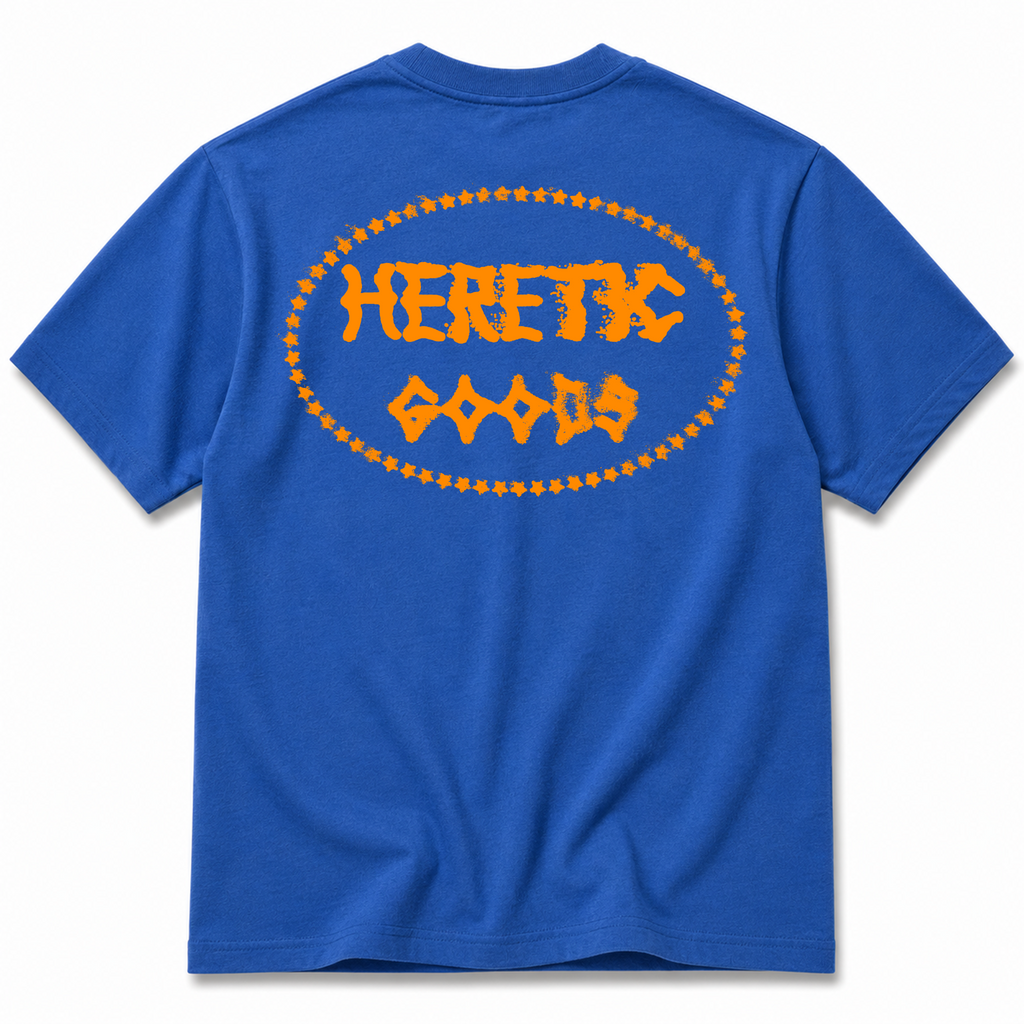 Stamp T Shirt - Cobalt