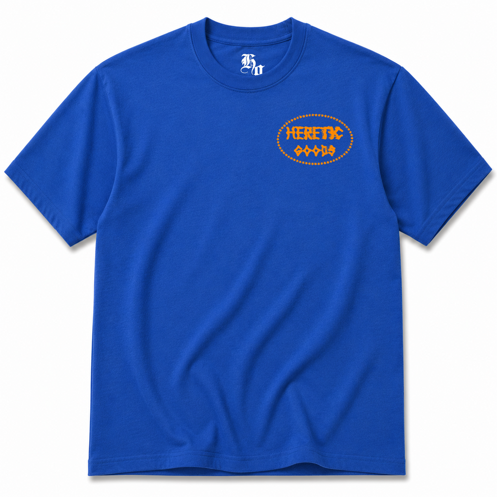 Stamp T Shirt - Cobalt